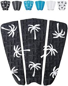 Ho Stevie! Premium Surfboard Traction Pad [Choose Color] 3 Piece, Full Size, Maximum Grip, 3M Adhesive, for Surfing or Skimboarding