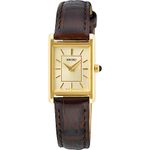 Seiko Womens Analogue Quartz Watch with Leather Strap SWR066P1