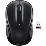 Logitech M325 Wireless Mouse, 1000 DPI Optical Tracking, 18-Month Life Battery, PC / Mac / Laptop - Black