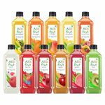 Alo Frut Juices With Aloevera Chunks Combo 150 ml - Pack of 60 | Fruit Juice With Aloevera Chunks | Healthy Hai Isme Aloevera Hai | Ready to Serve Drink