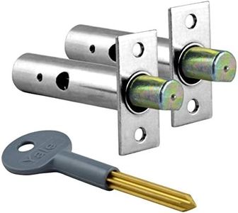 Yale Security Lock, Chrome, Pack of 2