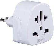 ITALY/IT Adapter Travel Type L Plug to UK English, US USA American, AUS Australia, EU Europe European, Asia, China, Thailand, Ireland Adaptor Universal Worldwide Socket International 3 Pin Prong