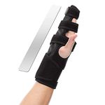 FITTOO Trigger Finger Splint for Men & Women, Finger Brace for hand Support and Discomfort Relief, Full Hand Splint Brace Support