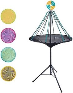 Waboba Hitman Flying Disc Target Game, 2 in 1 Foldable Throwing Garden Game with 4 Silicone Wingman Discs Included, Fun for All Ages, One Size