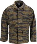 Propper Mens Genuine Gear BDU Coat 60C/40P Tiger Stripe Xs Reg F545025335XS2