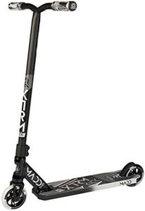 Madd Gear Unisexe - Trottinette Adulte Kick Extreme Stunt - Noir/argenté - Taille Unique