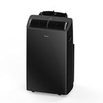 Midea 12,000 SACC Portable AC inverter, Black, 12000 BTU (MP12SVKBA3RCM)