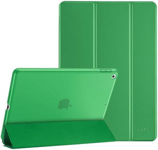 ProCase iPad 9.7 Case 2018 iPad 6th Generation/2017 iPad 5th Generation Case(Model: A1893 A1954 A1822 A1823), Ultra Slim Lightweight Stand Case with Translucent Frosted Back Smart Cover -Green