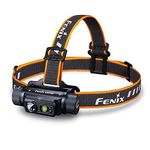 Fenix HM70R LED Headlamp | 1600 Lumens High Power Rechargeable Head Torch with White, Neutral White, Red | Perfect for Outdoors Work Industrial Areas