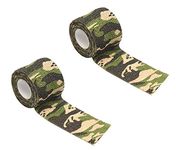 A-Tape Cohesive Self Adhesive Crepe Bandage Army Color (Reusable and Waterproof, 5Cm X 4. 5 Mtr)