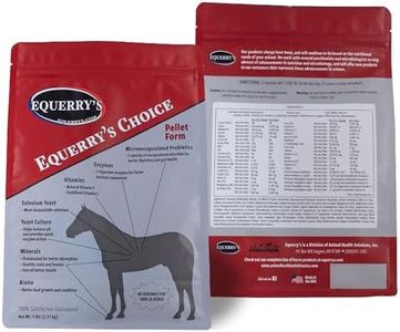 Equerry's Choice Horse Pellets - Complete Nutritional Supplement | Digestive Enzymes | Chelated Vitamins and Minerals | Horse Supplements | 5lb