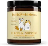 Dr. Mercola, Bark & Whiskers, Bladder Support, for Cats and Dogs, 3.17 oz (90g) Promotes Optimal Urinary Tract Health and Function, non GMO, Soy Free, Gluten Free