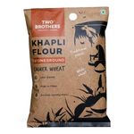 Two Brothers Organic Farms - Khapli Wheat Flour (5kg) | Wheat Flour | High Dietary Fiber for Easy Digestion | Stoneground Emmer Wheat Flour | Khapli Atta