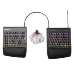 KINESIS GAMING Freestyle Edge RGB Split Keyboard With Cherry MX Mechanical Switches (MX Brown - Low Force, Tactile Feedback)