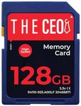 THE CEO Memory Card Ultra SDHC UHS-I 90MB/s – High-Speed & Reliable Camera Card - Class 10 for Fast Read/Write Ideal for Full HD Video & Photography- Get a Durable 128GB SD Card for Long-Term Storage