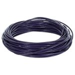 Genuine Round Leather Cord Strips for Bracelets, Necklaces, Beading, and Other Jewelry Making – 10 Yards / 9.1 Meters (Purple)