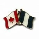 Nigeria/Canada Country Flag Small Friendship Lapel PIN Badge New