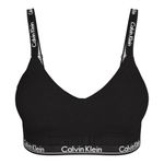 Calvin Klein Women Lght Lined Bralette 000QF7059E Bralette, Black (Black W. DTM Wb), S