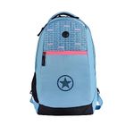 Gear Rockstar 34L Large Water Resistant School Bag/Casual Backpack/Daypack/Travel Backpack/Kids Bag/College Bag for Boys/Girls/Men/Women (Blue)