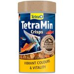 Tetra Min Crisps Fish Food, Complete Fish Food for All Tropical Fish with Clean and Clear Water Formula, 100 ml