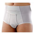 Inguinal Hernia Brief Slip Girdle for Sports - High Cut Ref.316 Orione Size 4 86-90 cm. (inch. 33.5"-35.5")