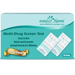 Easy@Home 5 Panel Instant Drug Test Kits (10 Pack) - Testing Marijuana (THC), OPI 2000, AMP, COC, MET/mAMP,- Urine Dip Drug Testing -#EDOAP-254