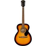 Fender DE FA-135 Concert Acoustic Guitar, Walnut Fingerboard, Sunburst