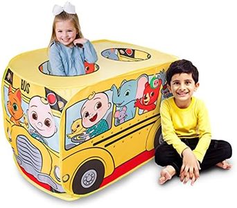 Musical Yellow School Bus Pop Up Tent - CoComelon