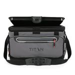 Arctic Zone Titan Deep Freeze 48 Can Zipperless HardBody Cooler, Sharkskin Gray