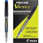 Pilot Varsity Disposable Fountain Pens, Blue Ink, Dozen Box (90011)