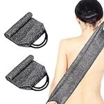 2Pcs Exfoliating Back Scrubber with