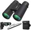 Kylietech High Power 12x42 Binoculars for Adults with BAK4 Prism, FMC Lens, Fogproof & Waterproof Great for Bird Watching Travel Stargazing Hunting Concerts (Smartphone Adapter Included)