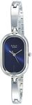 TITAN Raga Viva Women’s Bracelet Watch - Quartz, Water Resistant, Silver/Blue, Contemporary