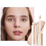 Oulac Concealer Full Coverage, Concealer for Under Eyes, Long Lasting Concealer, Multipurpose Make up Concealer, Moisturising & Hydrating Formula, Shade: W1 Porcelain 3.8 ml