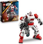 LEGO Star Wars 75448 Clone Shock Trooper Mech Toy - Posable Action Figure w/Blaster Rifle & Minifigure - Collectible Gift for 6+ Year Old Boys & Fans