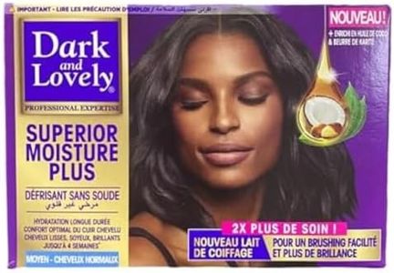 Dark & ​​Lovely - No Lye Relaxer Regular Kit Capelli Normali - Pack Promoo
