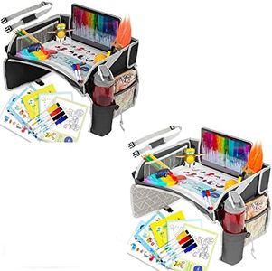 PILLANI Road Trip Essentials & Car Seat Organizer Bundle