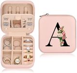 Gifts for 8/9/10/11/12/13/14/15/16/17/18 Year Old Girls, Personalized Birthday Gifts for Teenage College Tween Girls Teen Girls Age, Trendy Gift Ideas, Cool Teenage Girl Stuff, Travel Jellery Box A