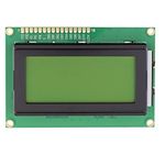 Robocraze LCD 16X4 Alphanumeric Display With Green Backlight | 16x4 LCD Display Module compatible with Arduino, Microcontrollers | Green Backlight LCD Module