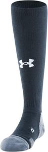 Under Armour Youth Team Over-The-Calf Socks, 1-Pair, Black/Graphite/White, Small