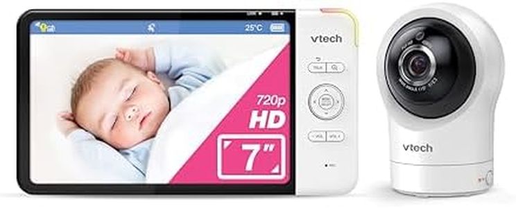 VTech RM7764HDV2 7” Smart HD Pan & Tilt Video Monitor with Remote Access