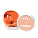 mCaffeine Cooling Under Eye Serum Patch for Brightness | Reduces Pigmentation with 4% Niacinamide & Kombucha Tea | Under Eye Patch Mask | Instantly Hydrates, Cools & De-Puffs - 15 Pairs