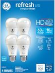 GE Refresh LED Light Bulbs, 60 Watt