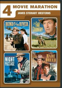 4-Movie Marathon: James Stewart Western Collection (Bend of the River / The Far Country / Night Passage / The Rare Breed) [DVD]