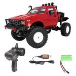 ARRIS 1/16 Scale RC Crawler, WPL C14 RC Truck RTR 4x4 Off-Road 2.4GHz Remote Control RC Rock Crawler with LED Lights for Adults Toy