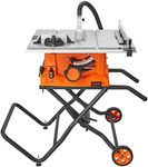 VEVOR Table Saw with Stand, 10-inch