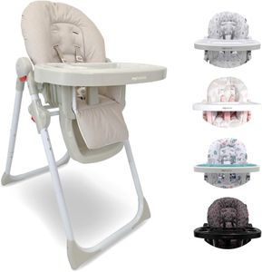 My Babiie Premium Highchair – Oatmeal Beige Baby Feeding Chair