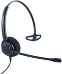 Professional Single Ear Noise Cancelling Office/Call Centre Headset With HIS Bottom Cable For Avaya IP 1608, 1616, 9601, 9608, 9611, 9611G, 9620, 9620C, 9620L, 9621, 9630, 9640 + many more