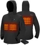 TIDEWE Heated Jacket for Men with B
