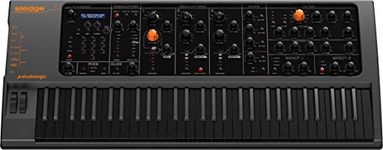 Studiologic SLEDGE-BLACK 2 Black Edition Synthesizer with 61-Key Semi-Weighted Keyboard